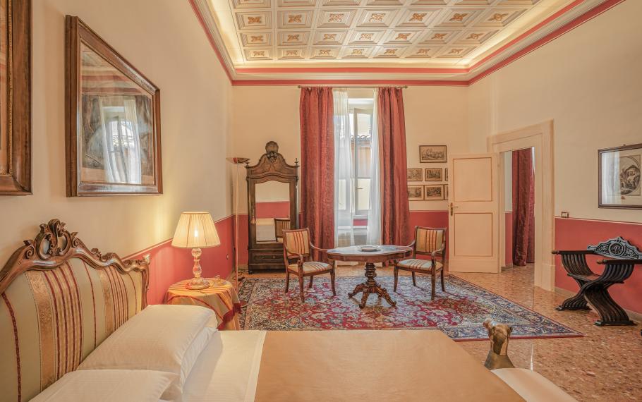 Willkommen in der Angelica Suite, der neuesten Erweiterung des Palazzo Rotati.